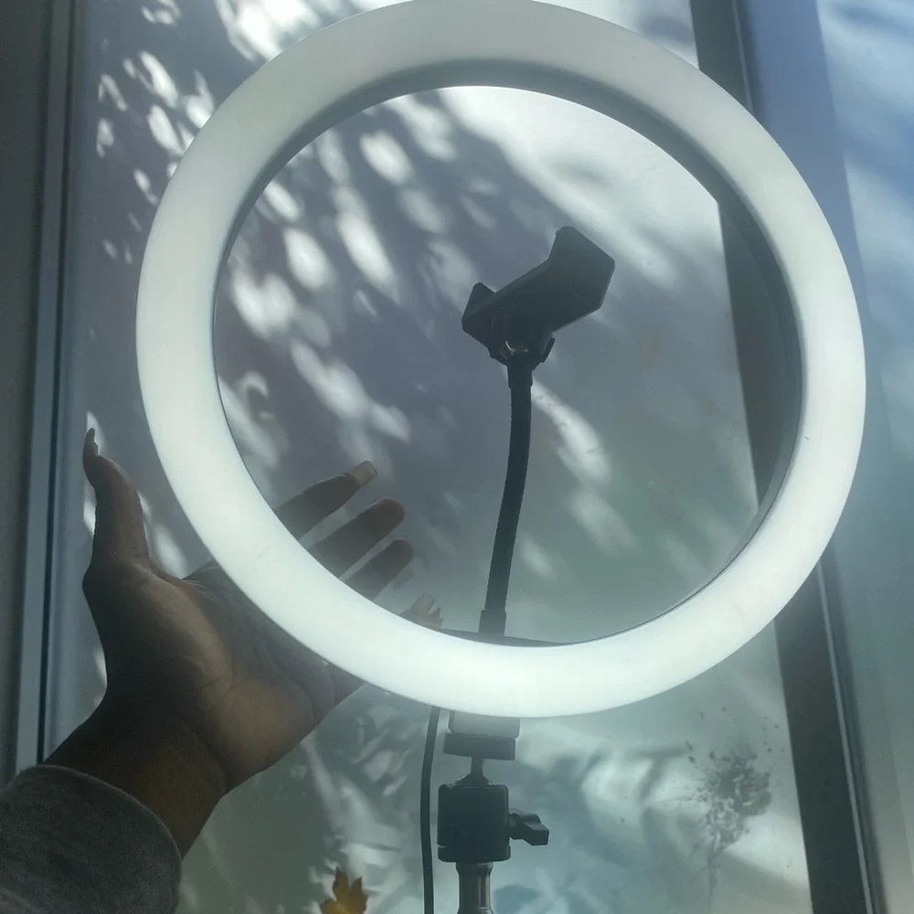 10 Foot Long Ring Light Detachable For Travel